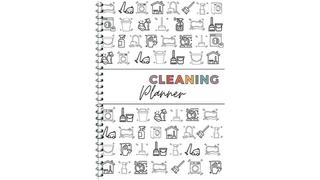 adhd home cleaning planner