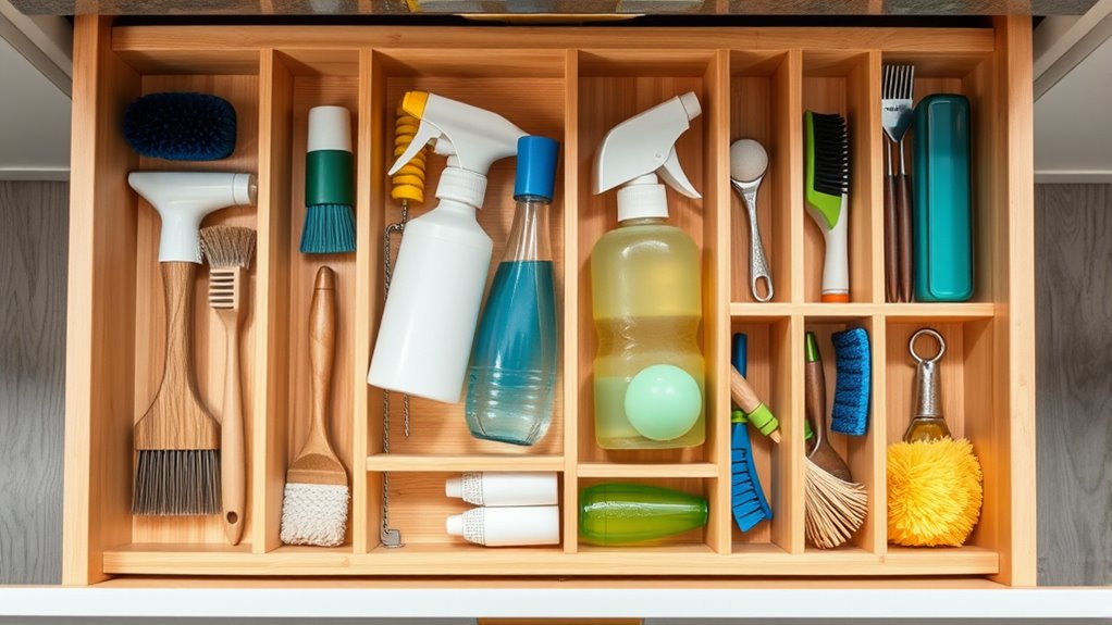 adjustable durable non slip organizers