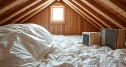attic dust proofing materials