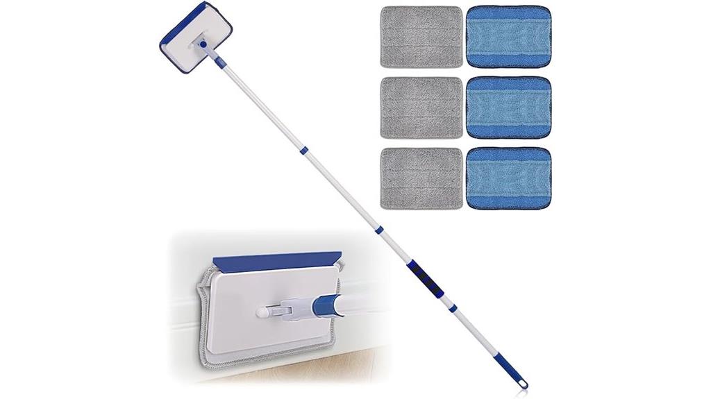 baseboard cleaner with handle