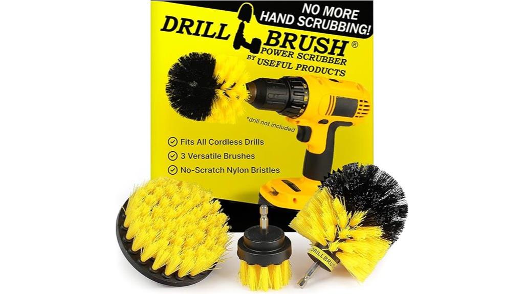 battery powered bathroom scrubber