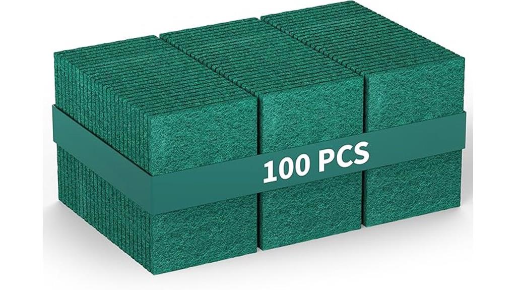 bulk green kitchen scouring pads