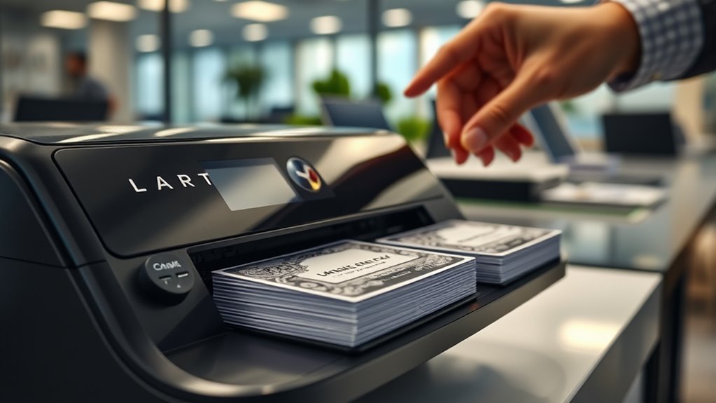 business card printer considerations
