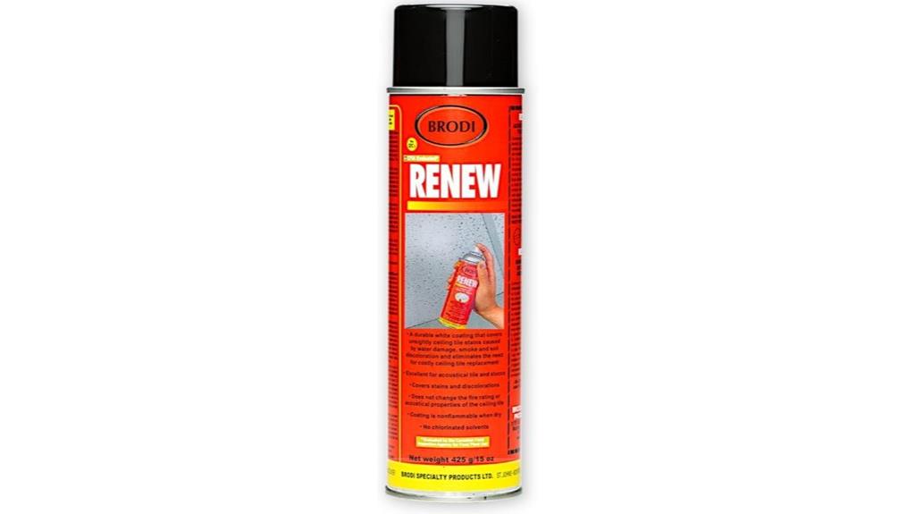 ceiling tile spray paint