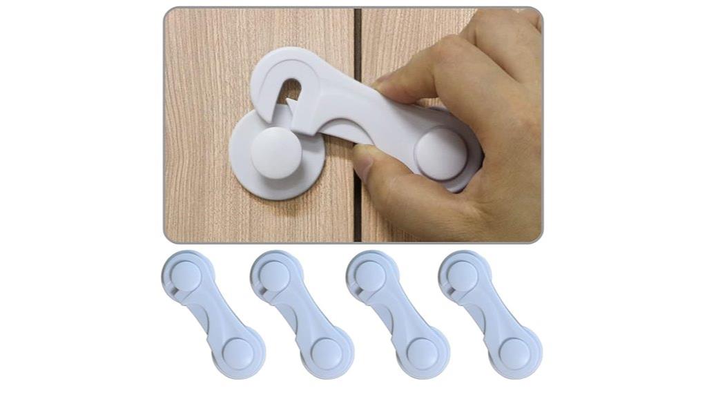 childproof cabinet door locks