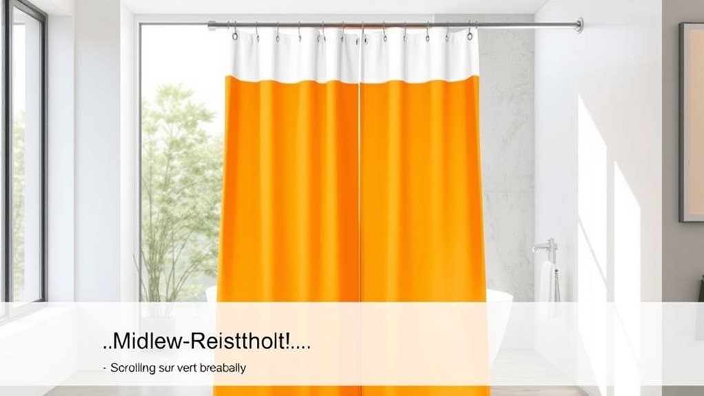 choose durable waterproof curtains