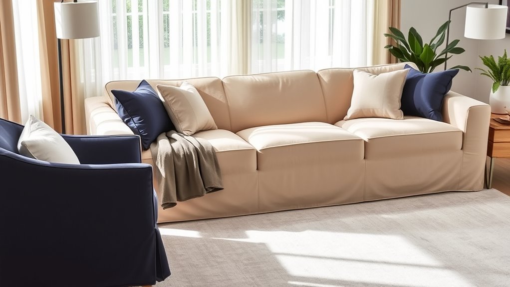 choosing durable easy slipcovers