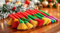 christmas decoration cleaning brushes