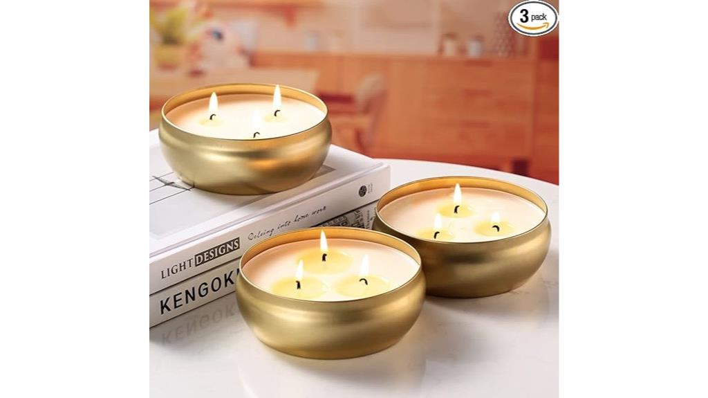 citronella candle 3 pack