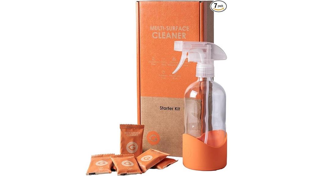 cleaning kit with refill