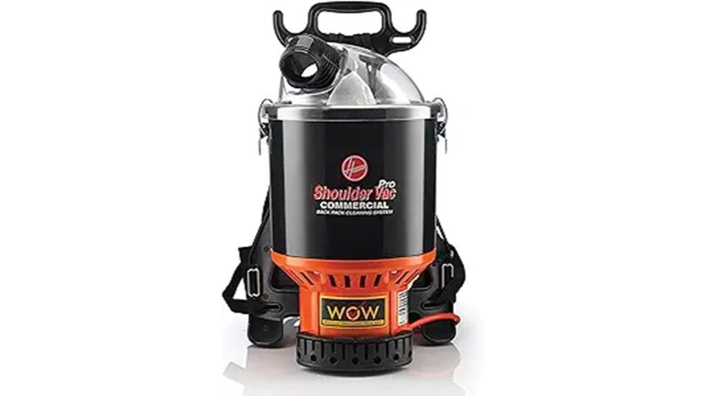commercial backpack vacuum
