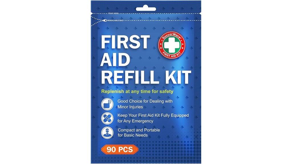 comprehensive 90 piece first aid