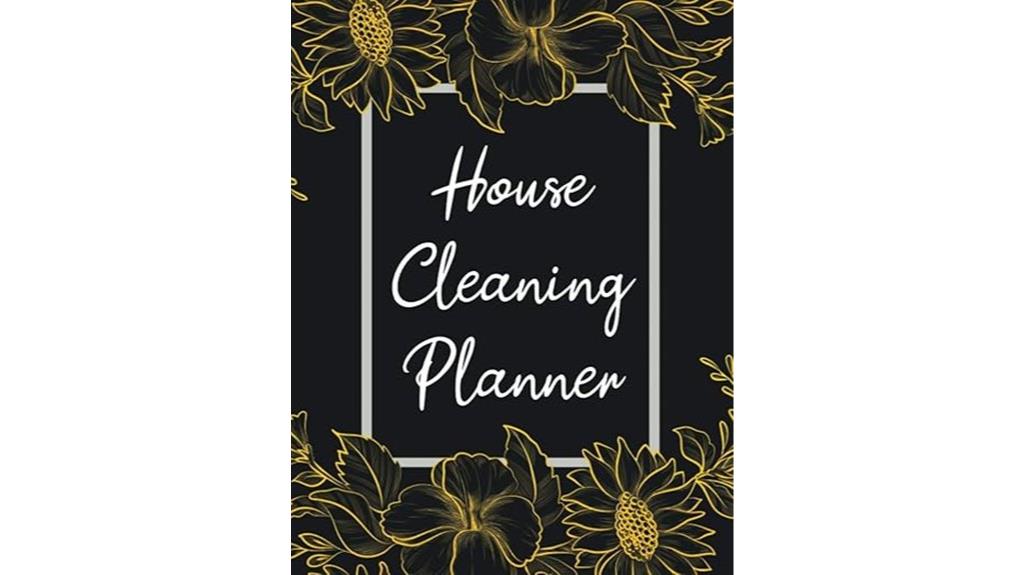 comprehensive cleaning schedule planner