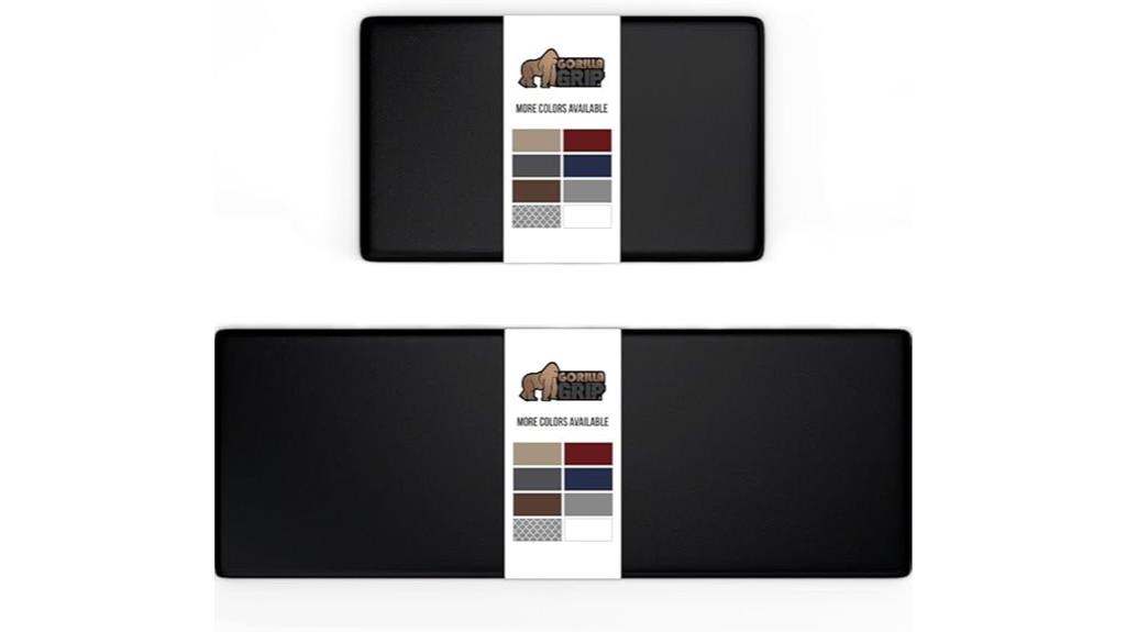 cushioned kitchen mat set