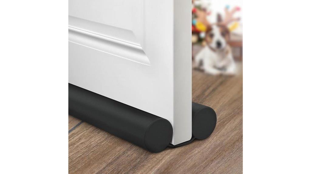 door draft stopper weather stripping