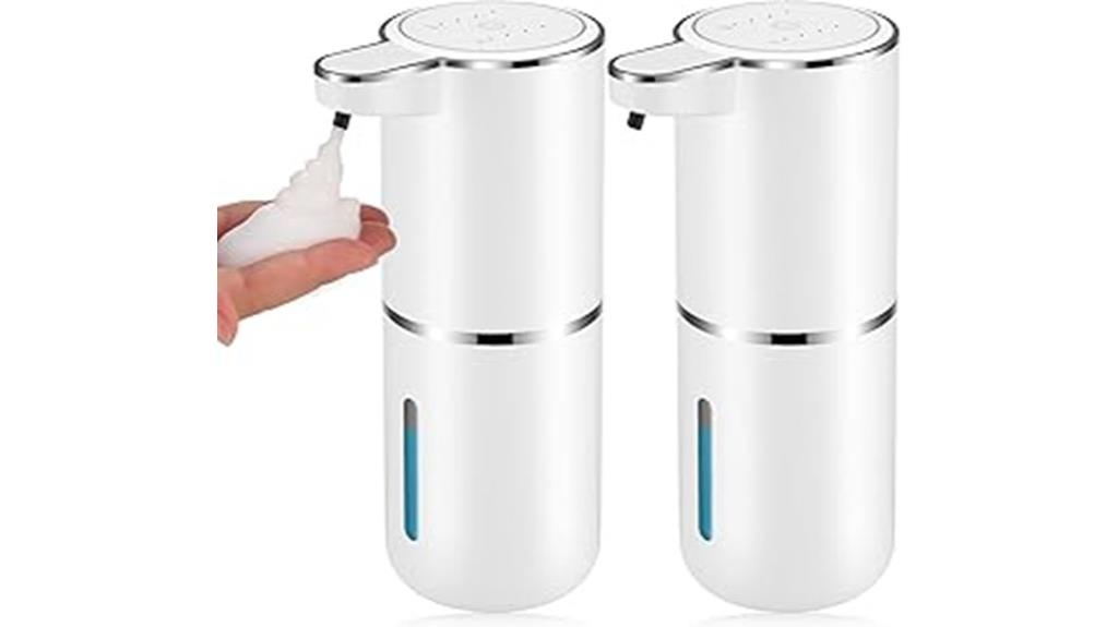 dual touchless soap dispensers