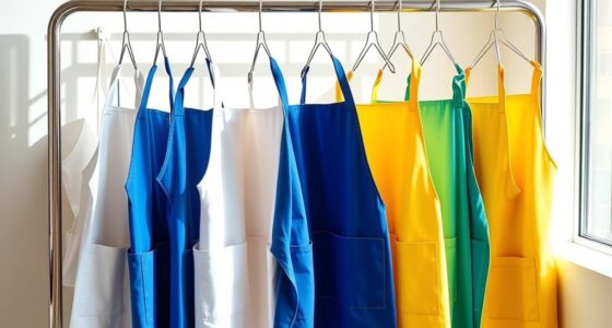 durable bleach resistant cleaning aprons