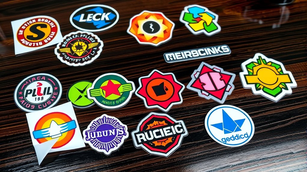 durable customizable waterproof stickers