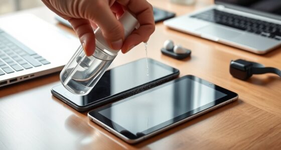 electronics sanitation spray options