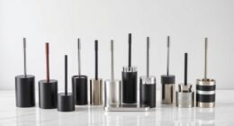 elegant hygienic toilet brush sets