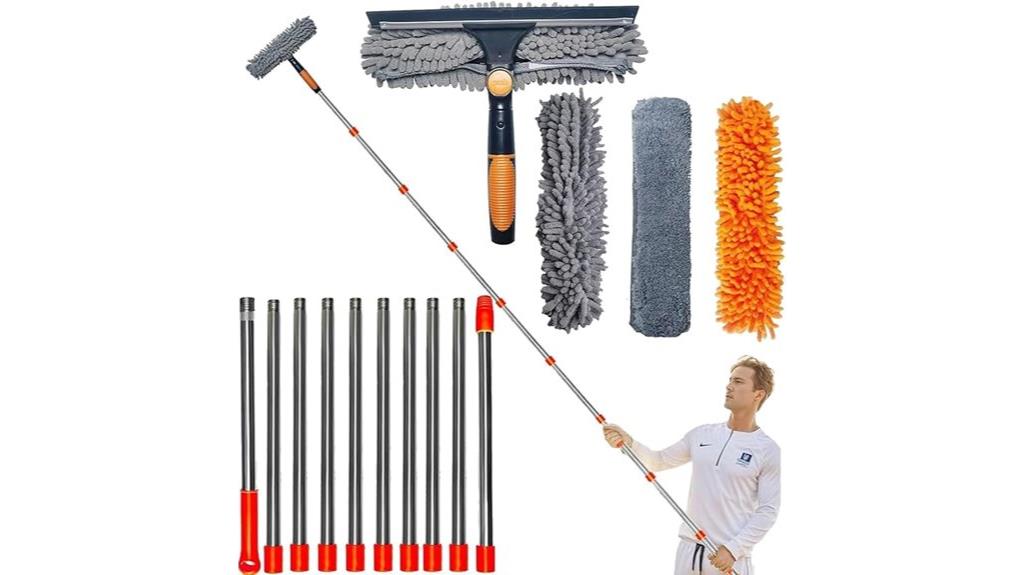 extended reach squeegee tool
