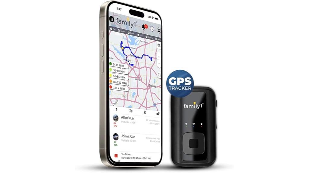 family vehicle child locator