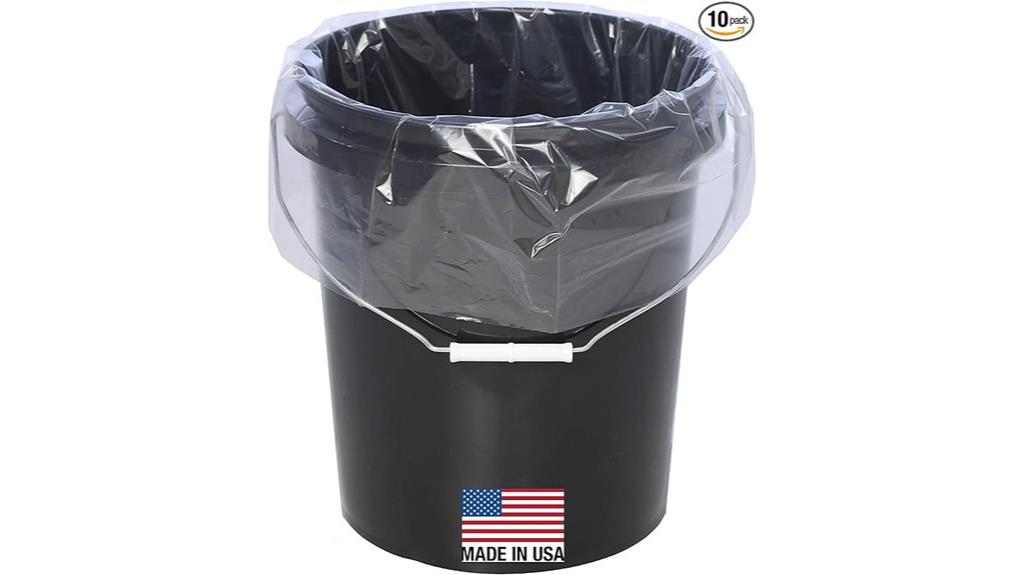 five gallon bucket liners