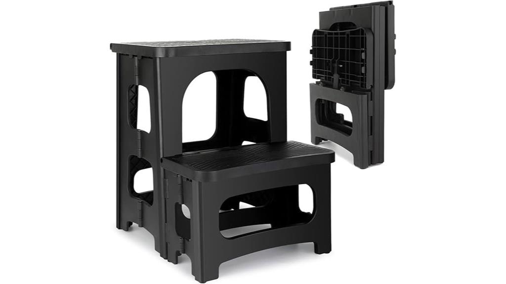 foldable non slip step stool