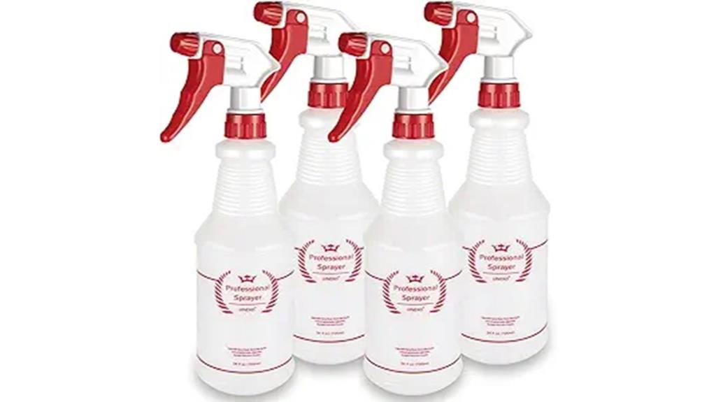four pack 24oz spray bottles