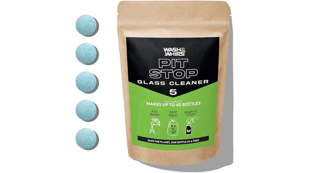 glass cleaner refill tablets