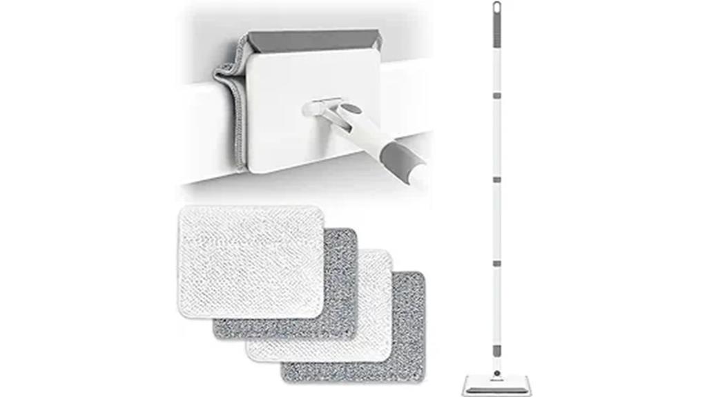 handle equipped baseboard cleaner