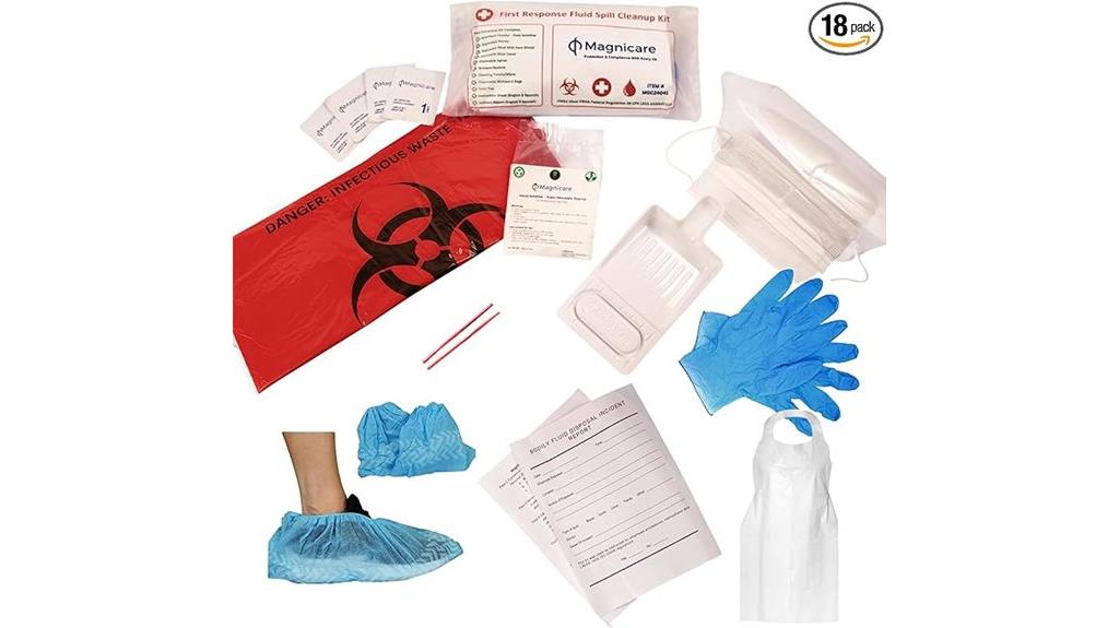 hazardous biohazard spill kit
