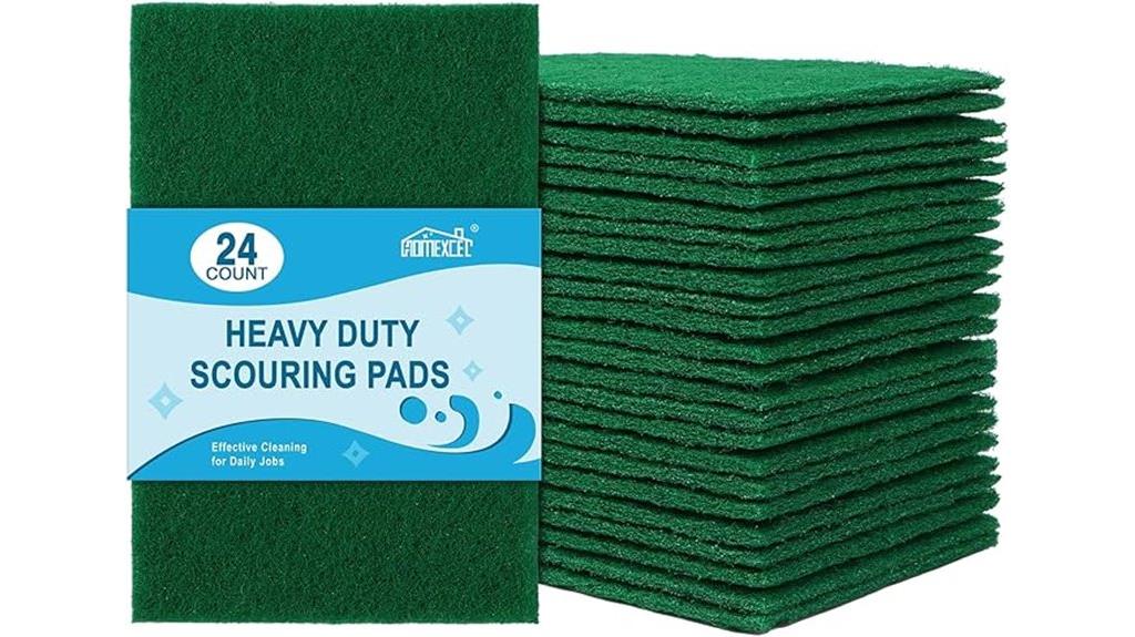 heavy duty scouring pads pack
