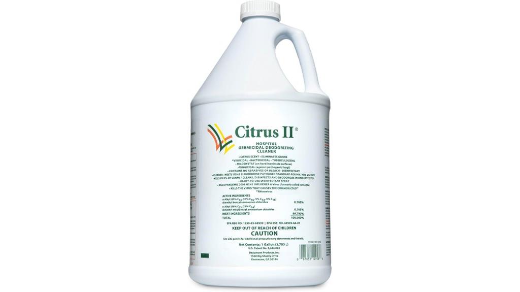 hospital grade disinfectant refill