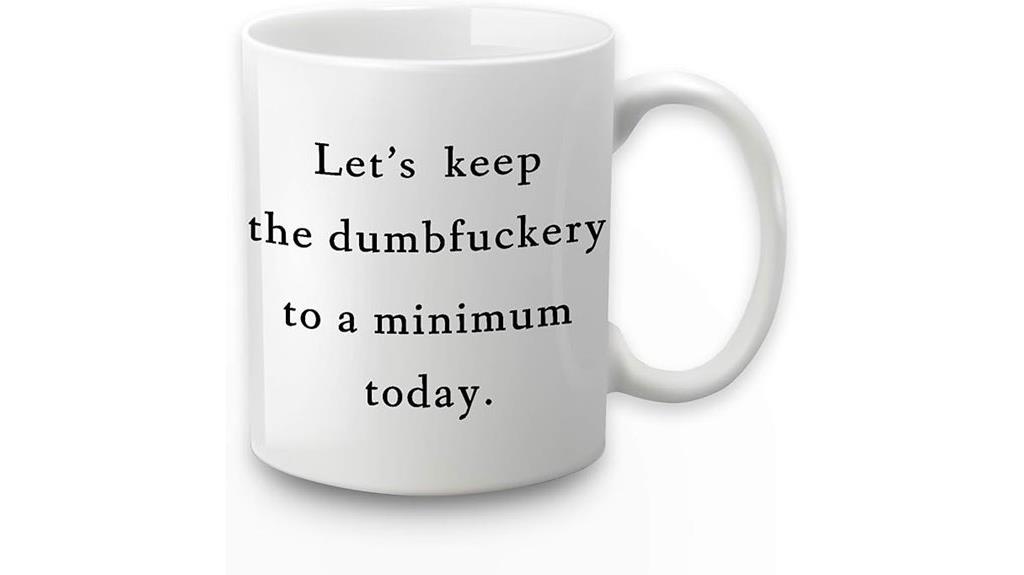 humorous office coffee mug