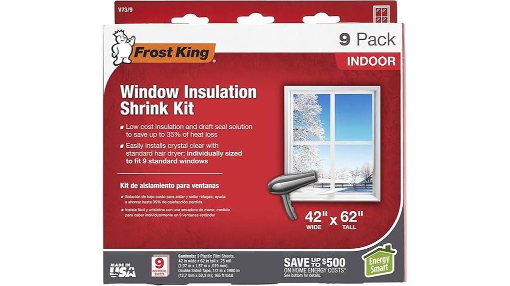 indoor window insulation kit