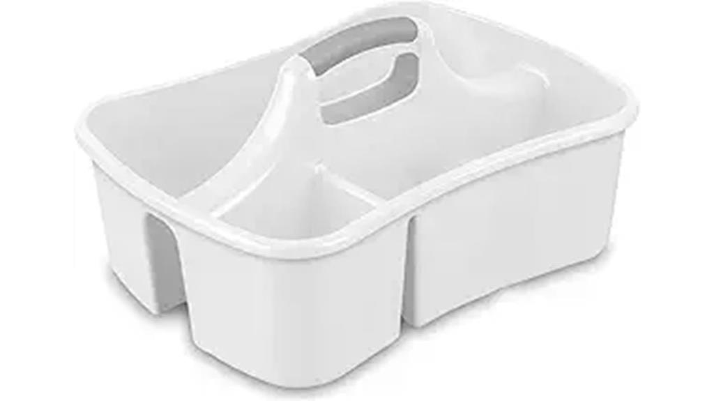 large 5 gallon divided caddy