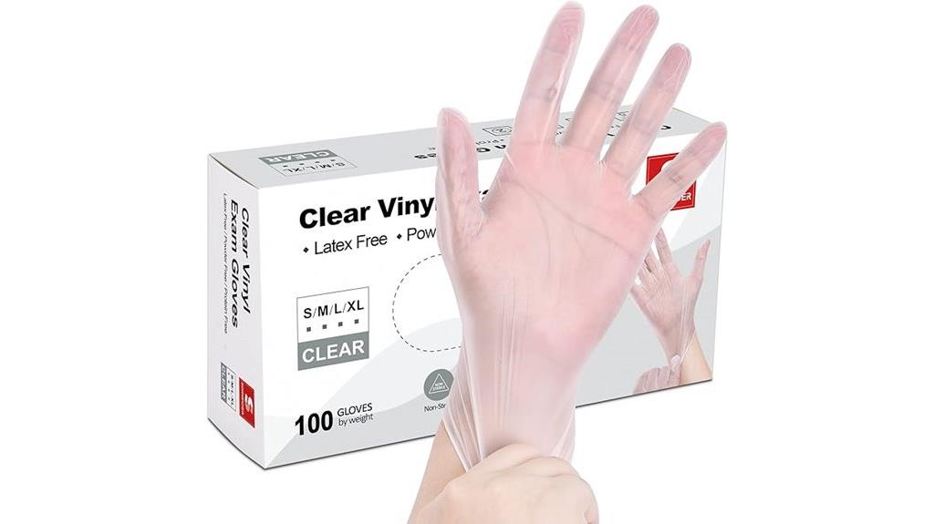 latex free powder free gloves