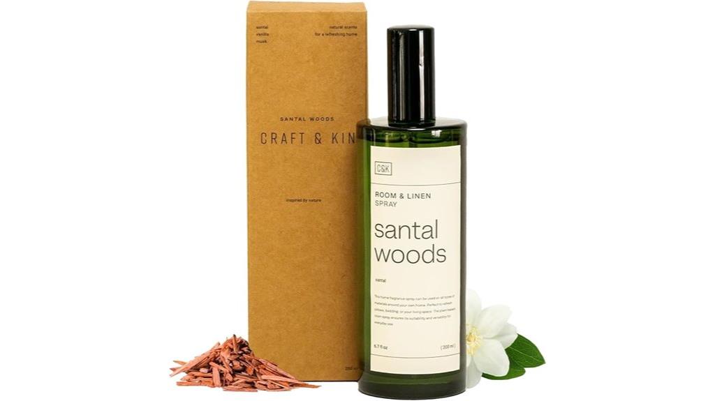 luxury santal woods spray