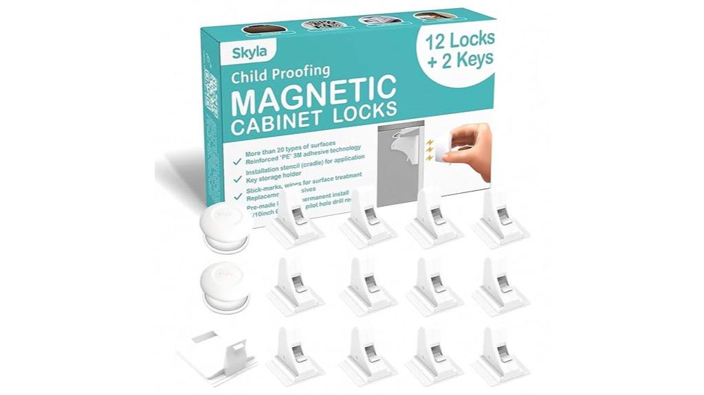 magnetic baby proof locks