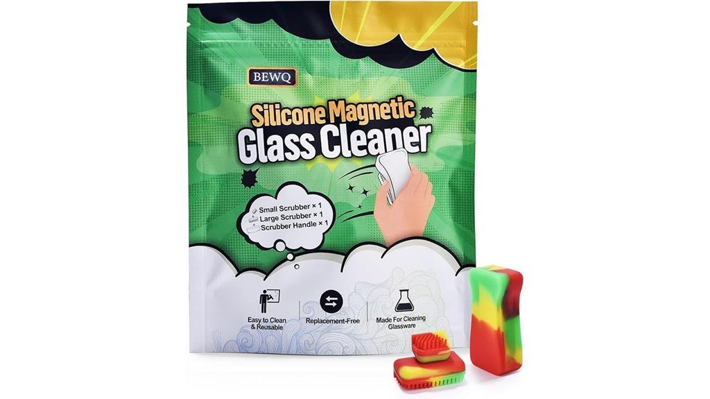 magnetic glass cleaning kit