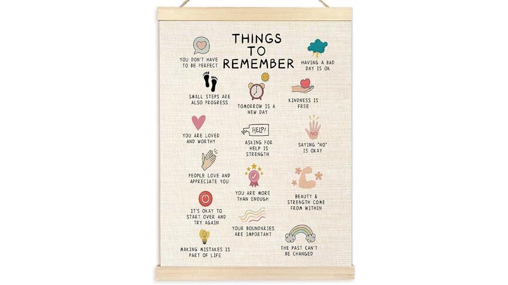 mental health poster frame