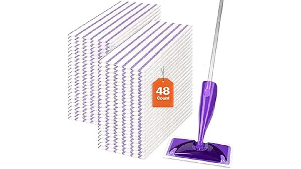 microfiber mop pad set