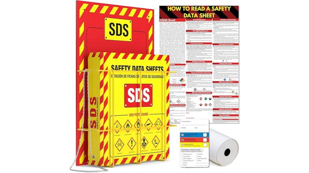 msds storage wall station