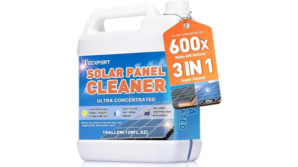 one gallon solar panel cleaner
