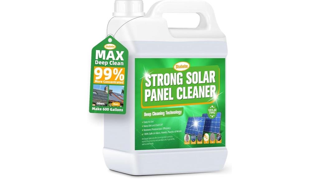 one gallon solar panel cleaner