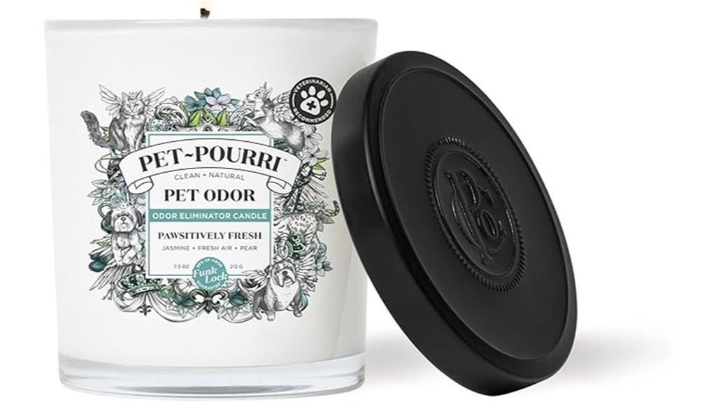 pet deodorizer candle