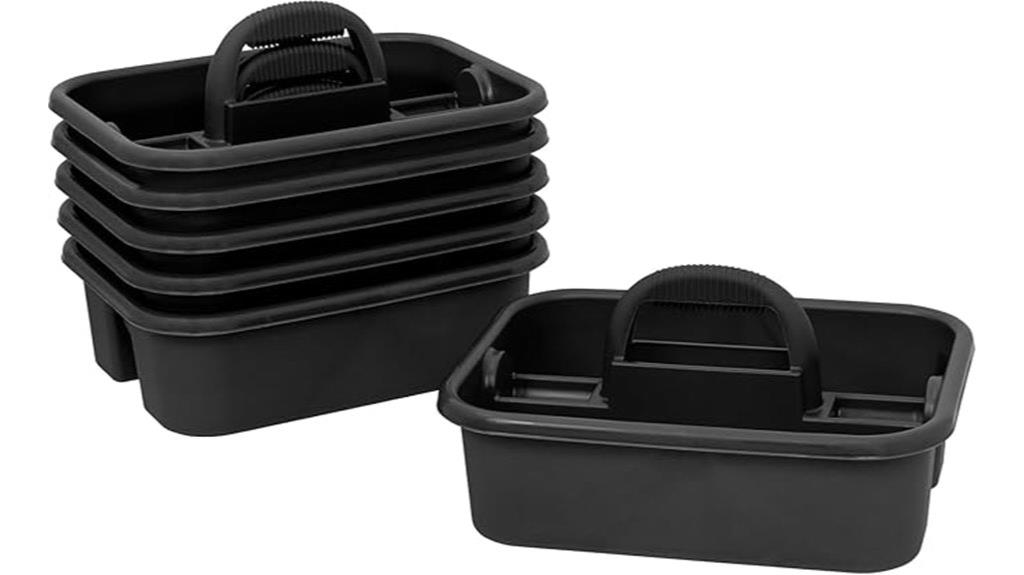 plastic tote with handle