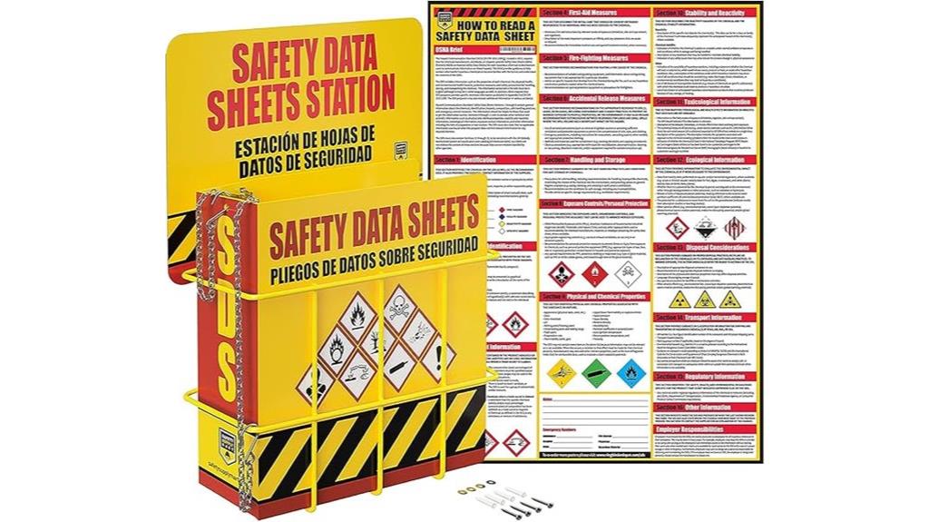 sds rack binder set