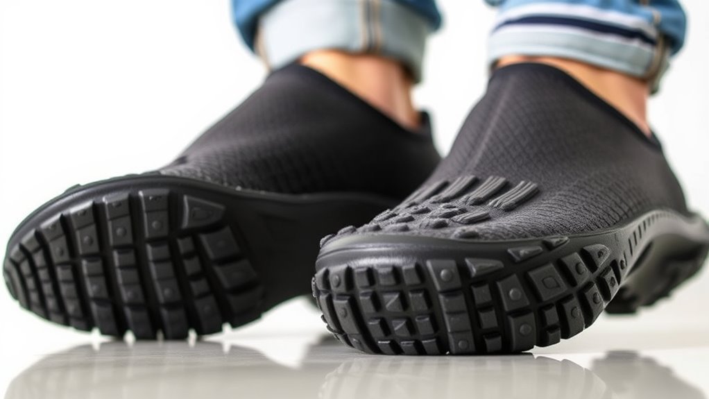slip resistant durable flexible fitting